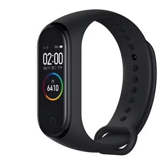 Hurtel Zamienna silikonowa opaska pasek do Xiaomi Mi Band 4 Mi Band 3 czarny uniwersalny - Akcesoria do smartwatchy - miniaturka - grafika 3