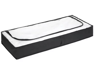 Pokrowiec na pościel WENKO Deep Black, czarny, 15x105x45 cm - Pokrowce na ubrania - miniaturka - grafika 1