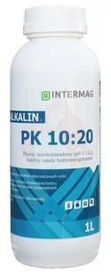 Płynny, wysokozasadowy nawóz fosforowo-potasowy (pH ≥11,3) o proporcji składników P2O5:K2O = 10:20. 
Alkaliczny odczyn roztworów nawozu ALKALIN PK 1.. - Nawozy ogrodnicze - miniaturka - grafika 1