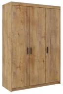 Szafy - Szafa Garderoba Kuba 3D Trzydrzwiowa Lefkas - miniaturka - grafika 1
