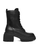 Botki damskie - Badura Trzewiki C-AMARI-MX856-5 Czarny - miniaturka - grafika 1