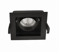 Lampy pozostałe - ARROYITO LE61382 Lampa natynkowa kwadratowa czarna aluminiowa o nowoczesnym designie - miniaturka - grafika 1