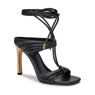 Michael Kors Skórzane sandały na szpilce GABRIELLA - Sandały damskie - miniaturka - grafika 1