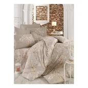Pościel - Pościel dwuosobowa z prześcieradłem Mika, 200x220 cm - miniaturka - grafika 1