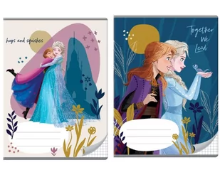 Zeszyt A5/16 kratka posiada adresówkę FROZEN BENIAMIN /110161/ - Zeszyty szkolne - miniaturka - grafika 1