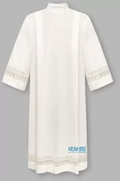 Alba z gipiurą ecri - Szaty liturgiczne - miniaturka - grafika 1