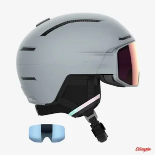 Kask narciarski Salomon DRIVER PRIME SIGMA PLUS Wrought Iron 2022/2023 - Kaski narciarskie - miniaturka - grafika 1