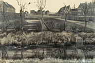 Plakaty - Plakat, Nursery on Schenkweg, Vincent van Gogh, 84,1x59,4 cm - miniaturka - grafika 1