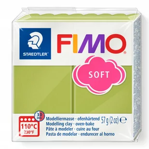 Staedtler FIMO soft, masa termoutwardzalna, 57 g, pistacjowy - Masy plastyczne - miniaturka - grafika 1