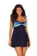 Stroje kąpielowe - Self Tankini Pacific7 984PF7 1 granatowe strój kąpielowy - miniaturka - grafika 1