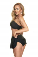 Stroje kąpielowe - Figi kąpielowe ze spódniczką Hebe roz. XXL marki IRALL - miniaturka - grafika 1