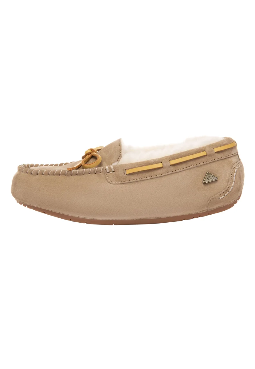 EVERAU Crested Leather Loafers Loafersy Brązowe UK 8/ EU 41