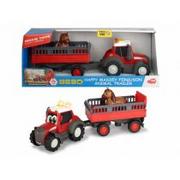 Samochody i pojazdy dla dzieci - Dickie Toys Happy Massey Ferguson Traktor z przyczepą - miniaturka - grafika 1