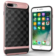 Etui i futerały do telefonów - Etui na telefon komórkowy Apple iPhone 7 Plus Backcover Case - Cover 3D Prisma Design Rose Gold - miniaturka - grafika 1
