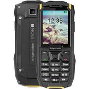 Telefony komórkowe - Kruger&Matz Iron 2 32MB/32MB Dual Sim Żółto-czarny - miniaturka - grafika 1