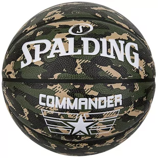 Spalding Commander Ball 84588Z, Unisex, Piłki Do Koszykówki, Zielone - Koszykówka - miniaturka - grafika 1