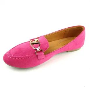 Mokasyny damskie półbuty VINCEZA 2227 zamszowe - Mokasyny damskie - miniaturka - grafika 1