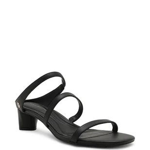 Tommy Hilfiger Skórzane czółenka na słupku - Czółenka - miniaturka - grafika 1