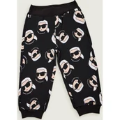 Spodnie i spodenki dla chłopców - Karl Lagerfeld Kids Spodnie dresowe | Regular Fit - miniaturka - grafika 1