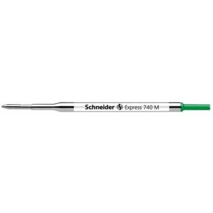 Wkład do długopisu SCHNEIDER 740 F (TYP JUMBO) zielony 1szt. /7414/ - Wkłady do długopisów - miniaturka - grafika 1