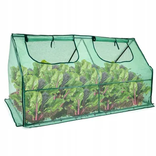 Mini SZKLARNIA ogrodowa 180 x 90 do uprawy ROŚLIN na grządkę TUNEL FOLIOWY - Szklarnie ogrodowe - miniaturka - grafika 1