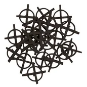 Narzędzia glazurnicze - TOPEX Krzyżyk dystansowy 4,0 mm, 100 sztuk - miniaturka - grafika 1