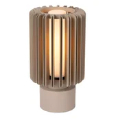 Lampy stojące - Lucide LAMBRES 45510/01/41 lampa stolikowa taupe 1xE27 z pręcikami - miniaturka - grafika 1