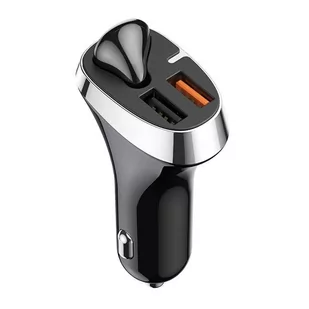 Joyroom Joyroom ładowarka samochodowa 2x USB + słuchawka Bluetooth 5.0 30W 2.1 A Quick Charge 3.0 biały (JR-CP2) JR-CP2 - Ładowarki samochodowe - miniaturka - grafika 1