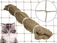 Pozostałe akcesoria dla kotów - SIATKA PREMIUM NA BALKON WZMOCNIONA DRUCIKIEM - ROLKA 8X3M - miniaturka - grafika 1