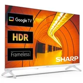 Telewizory - SHARP 32HF2765EW 32" LED Google TV - miniaturka - grafika 1