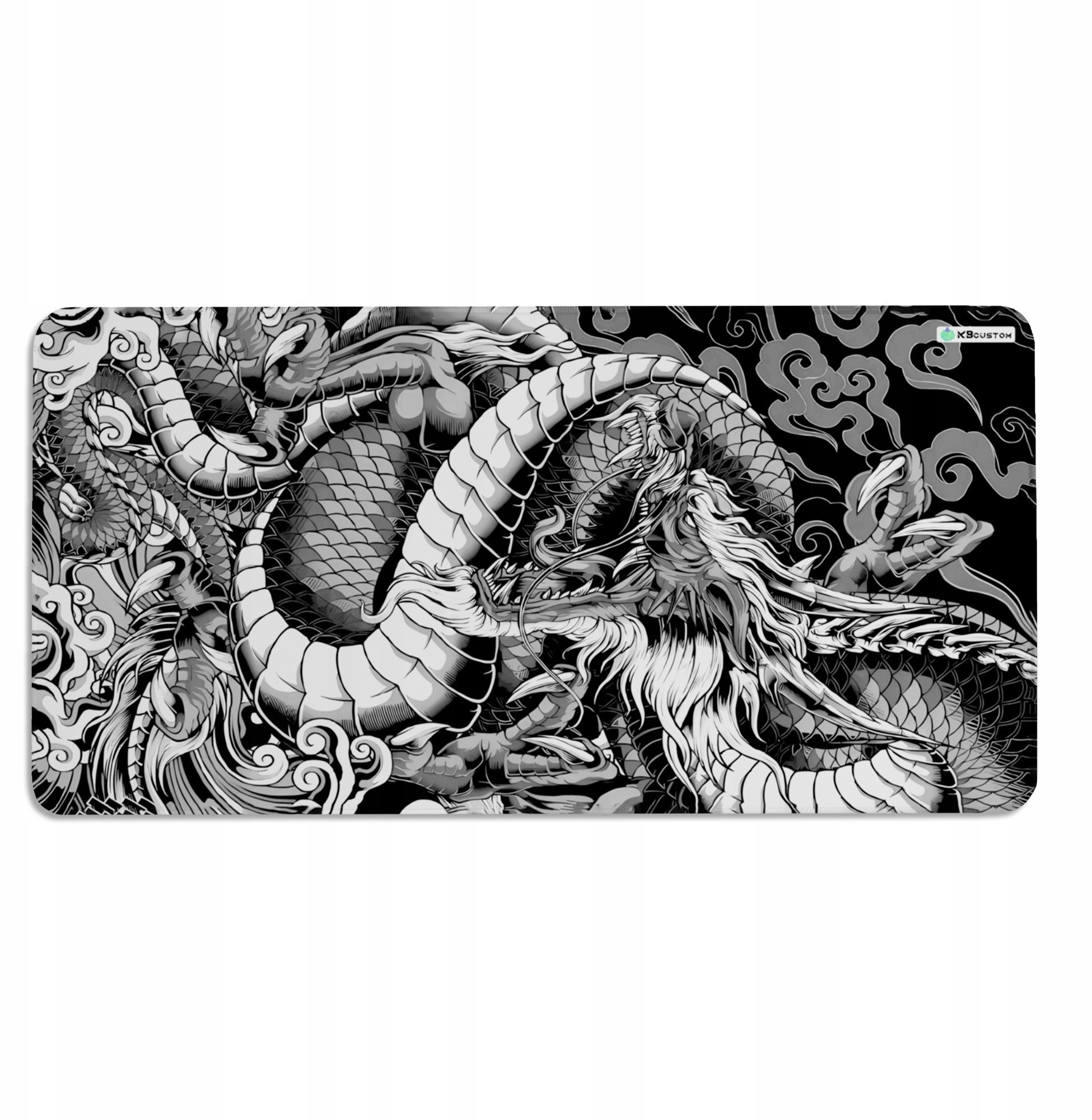 Podkładka KBcustom DUŻA PODKŁADKA MATA POD MYSZKĘ MYSZ 120x60cm XXXL KBcustom Biurko Dragon 90