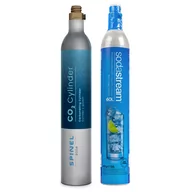 Akcesoria i części AGD - Butla CO2 SodaStream + butla CO2 SpinelSoda - miniaturka - grafika 1