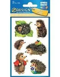 Avery Zweckform Naklejki papierowe, Jeże - Scrapbooking - miniaturka - grafika 5
