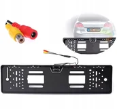 Kamery cofania - Kamera cofania w ramce tablicy rejestracyjnej Led - miniaturka - grafika 1