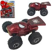 Samochody i pojazdy dla dzieci - Samochód Transformujący Avengers Spiderman Czerwony - miniaturka - grafika 1