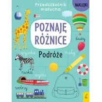 Foksal Przedszkolnik malucha Poznaję różnice Podróże - Edukacja przedszkolna - miniaturka - grafika 1