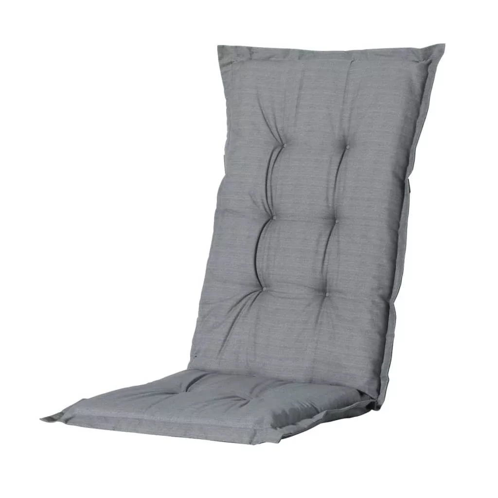Madison Poduszka na krzesło z wysokim oparciem Basic, 123x50 cm, szara