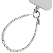 Pozostałe akcesoria do telefonów - Smycz do telefonu CRONG Phone Charm Srebrny - miniaturka - grafika 1