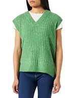 Swetry damskie - ICHI Damski sweter IHKAMARA WA Rib Pullunder, 166138/Kelly Green, XS - miniaturka - grafika 1