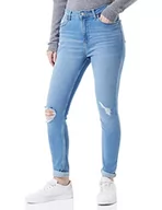 Spodnie damskie - Wrangler Damskie spodnie skinny (Artic Blue), W36/L32 - miniaturka - grafika 1