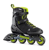 Rolki - Rolki męskie Rollerblade  ZETRABLADE ELITE Black/Lime  EUR 40 - miniaturka - grafika 1