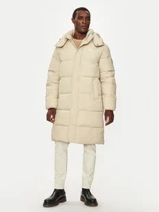 Calvin Klein Jeans Kurtka zimowa Essentials J30J326109 Beżowy Regular Fit - Kurtki męskie - miniaturka - grafika 1
