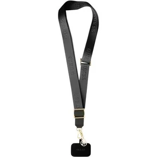 Guess GUOUCPNLEH4K Universal CBDY Nylon Chain pasek czarny/black - Etui i futerały do telefonów - miniaturka - grafika 1