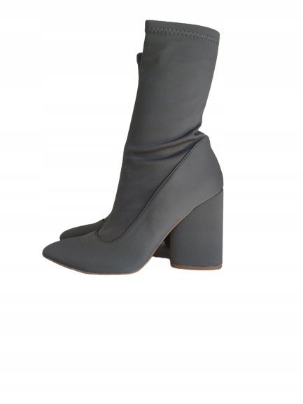 Kazar Botki Damskie Szare Klasyczne 37 1z2a1*