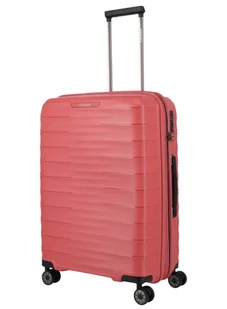 Walizka średnia poszerzana Travelite Mooby - red - Walizki - miniaturka - grafika 1