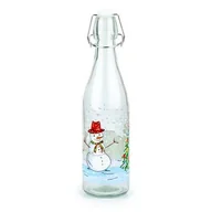Pojemniki kuchenne - Toro Butelka z korkiem Clip Bałwan, 260 ml - miniaturka - grafika 1