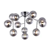 Lampy sufitowe - Maytoni Plafon LAMPA sufitowa DALLAS MOD545PL-12CH Maytoni szklana OPRAWA modernistyczna kule balls przydymione MOD545PL-12CH - miniaturka - grafika 1