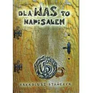 Poezja - Dla was to napisałem Używana - miniaturka - grafika 1