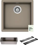 Zlewozmywaki - SCHOCK KIRUNA N-100 TWILIGHT (Cristadur) - miniaturka - grafika 1