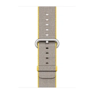 Apple Pasek nylonowy w kolorze żółtym/jasnoszarym do koperty 38mm / 40mm / 41mm / 42mm - rozmiar S/M - Akcesoria do smartwatchy - miniaturka - grafika 1